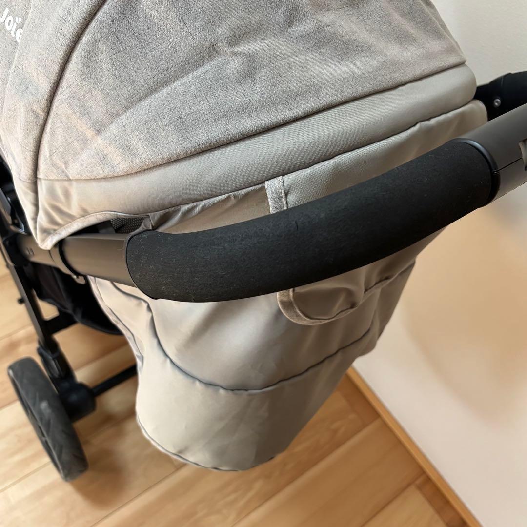 joie エヴァライトデュオ グレー2人乗りベビーカー