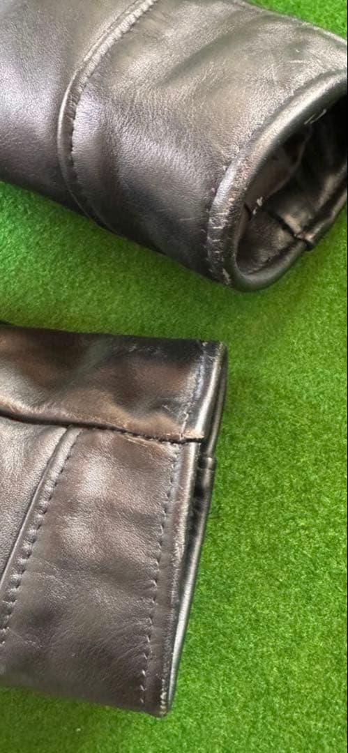 Schottショット　シングルライダーストラッカー革38黒ライナー付AT101