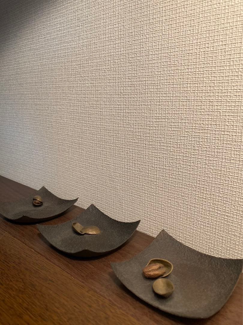 鈴木祥太作  ピスタチオ  金属工芸  3点セット