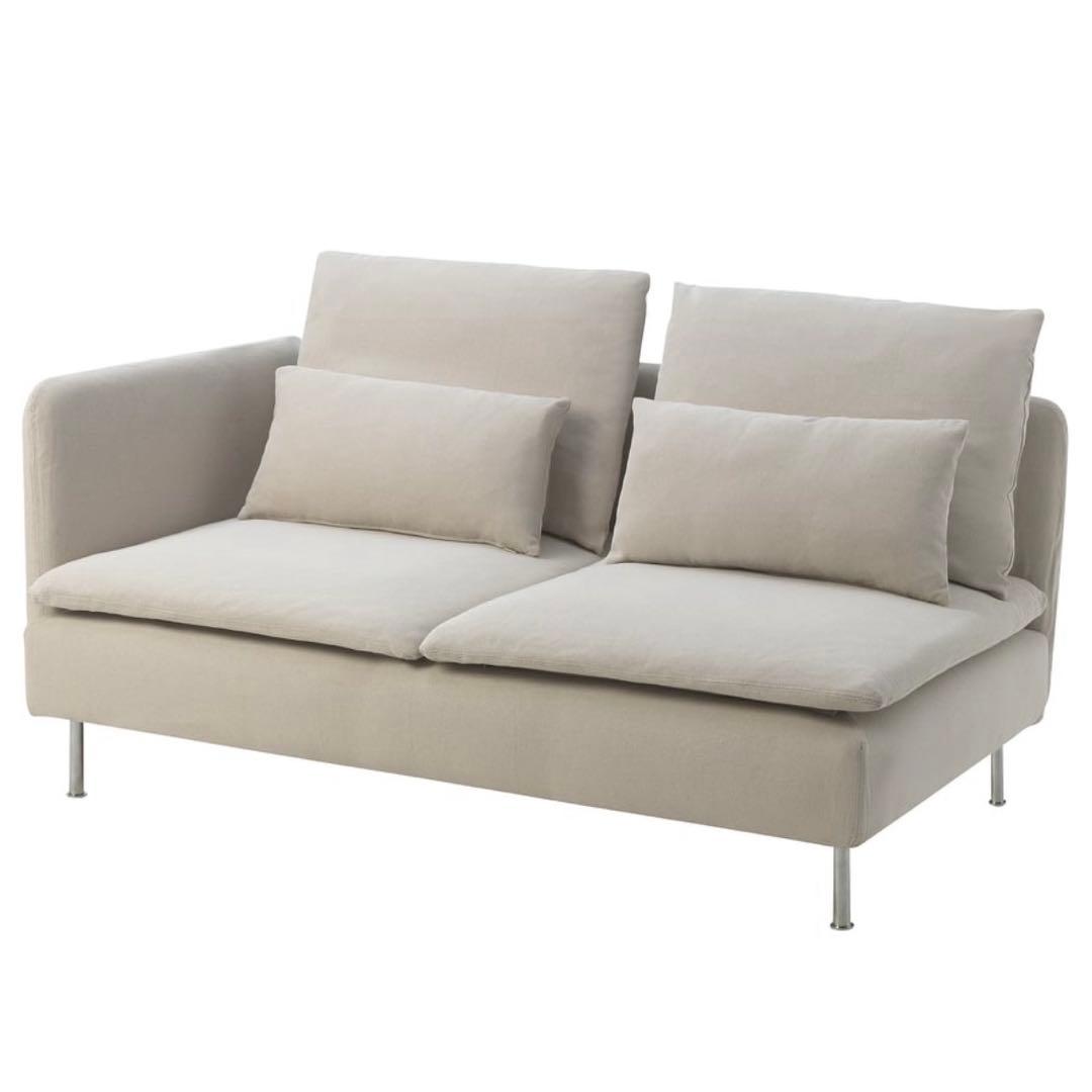 【送料込み】IKEA　ソーデルハムン ソファ　コンパクト　ライトベージュ
