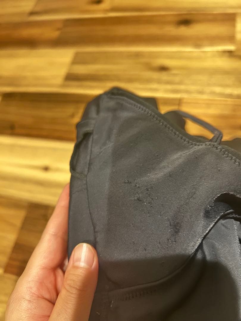 nagonstansナゴンスタンス　オールインワン　水着　ブラック　ロンハーマン