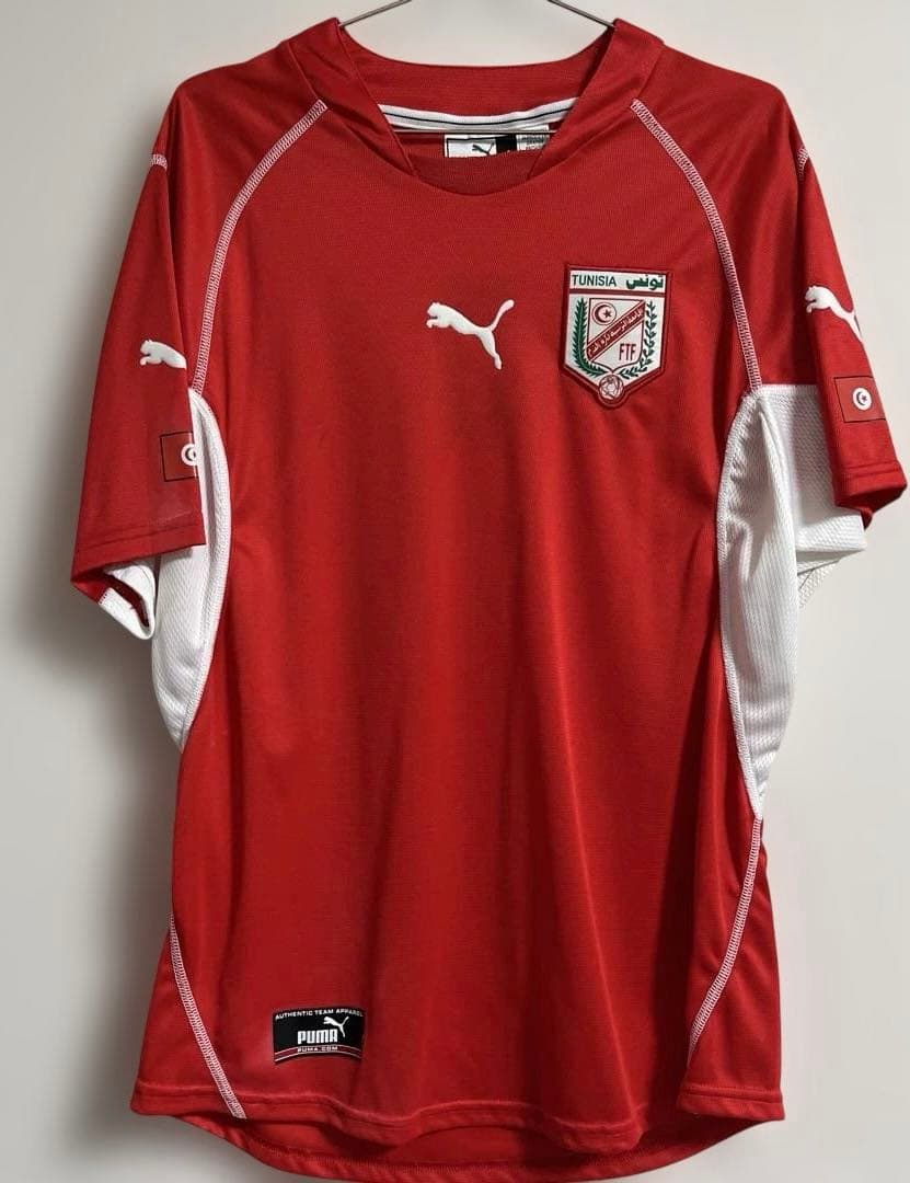 ⚠️未使用デッドストック　チュニジア代表　ユニフォーム　2002 日韓W杯