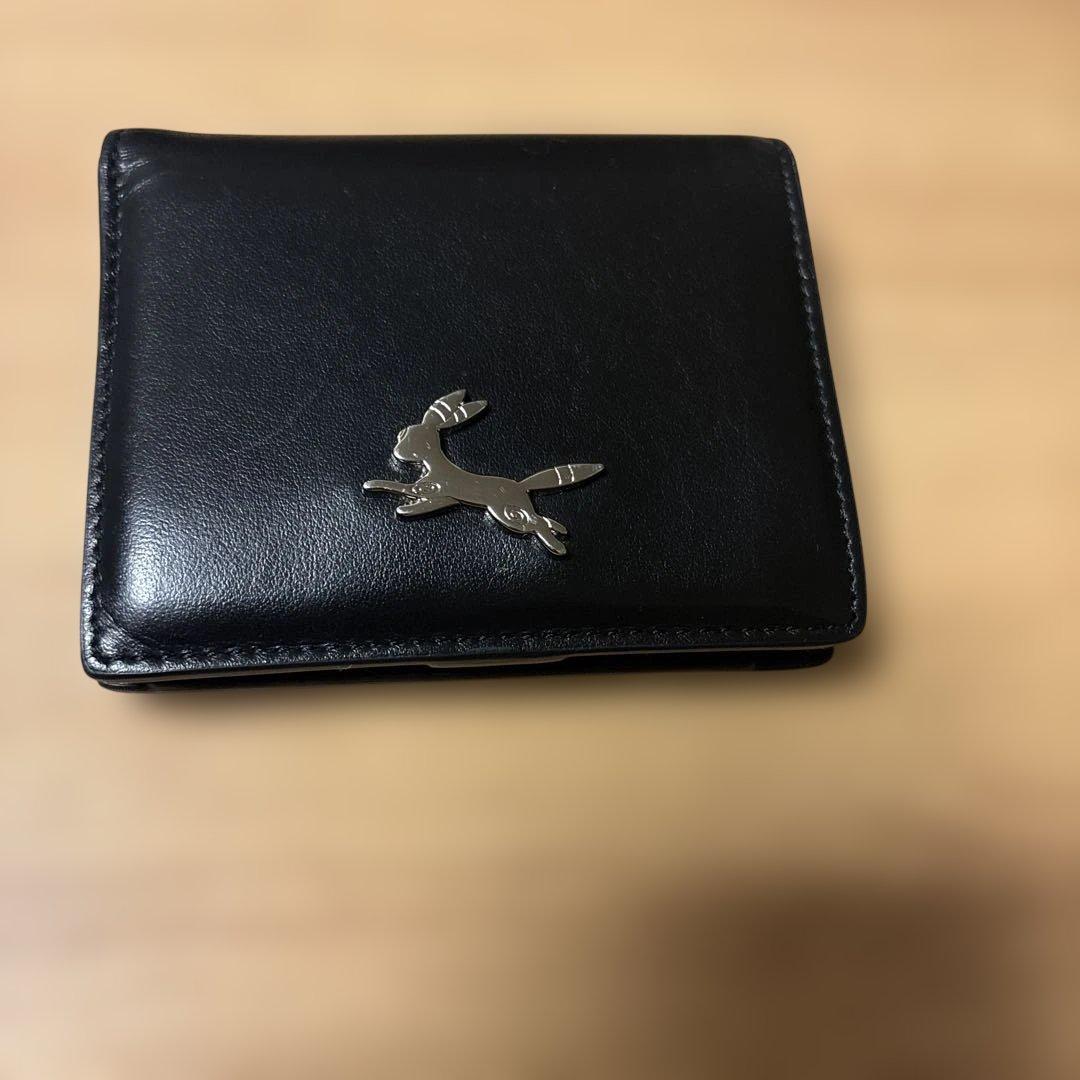 最終値下げ　ブラッキー 本革 二つ折り財布 ポケモンセンター限定　正規箱あり