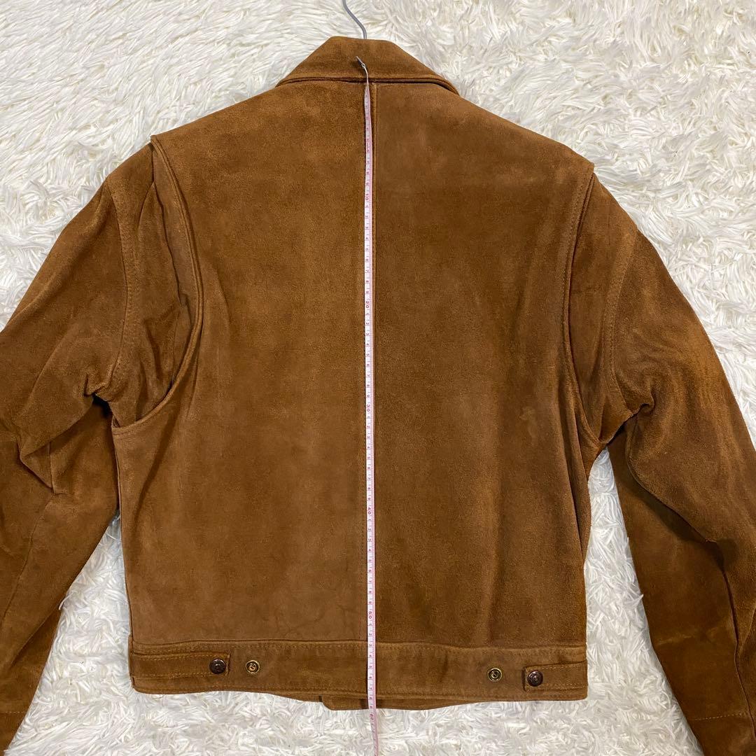 希少✨schott ショット　スエード　トラッカージャケット　USA製