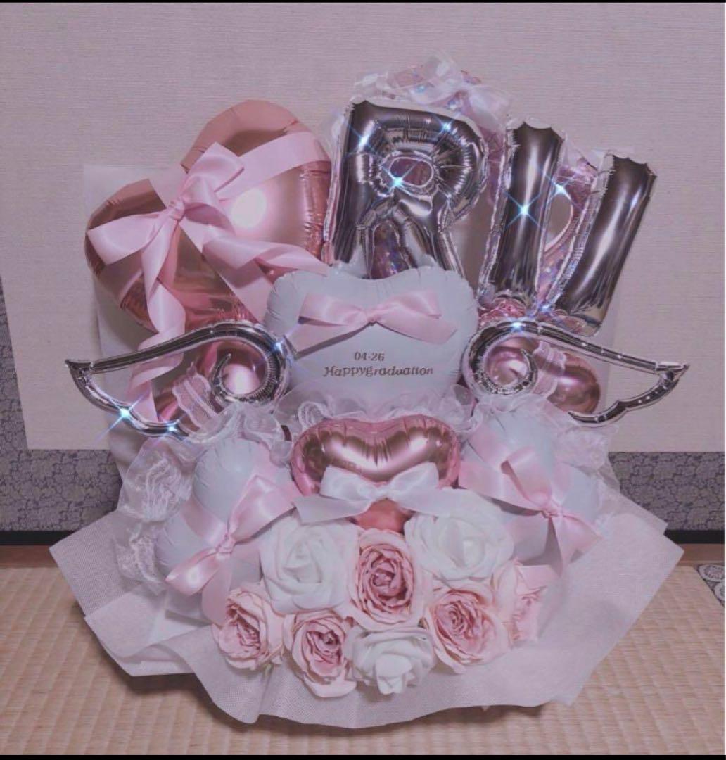 生誕祭　推し活　バルーンギフト　バルーンアレンジ フラスタ　卓フラ　ライブ　祝