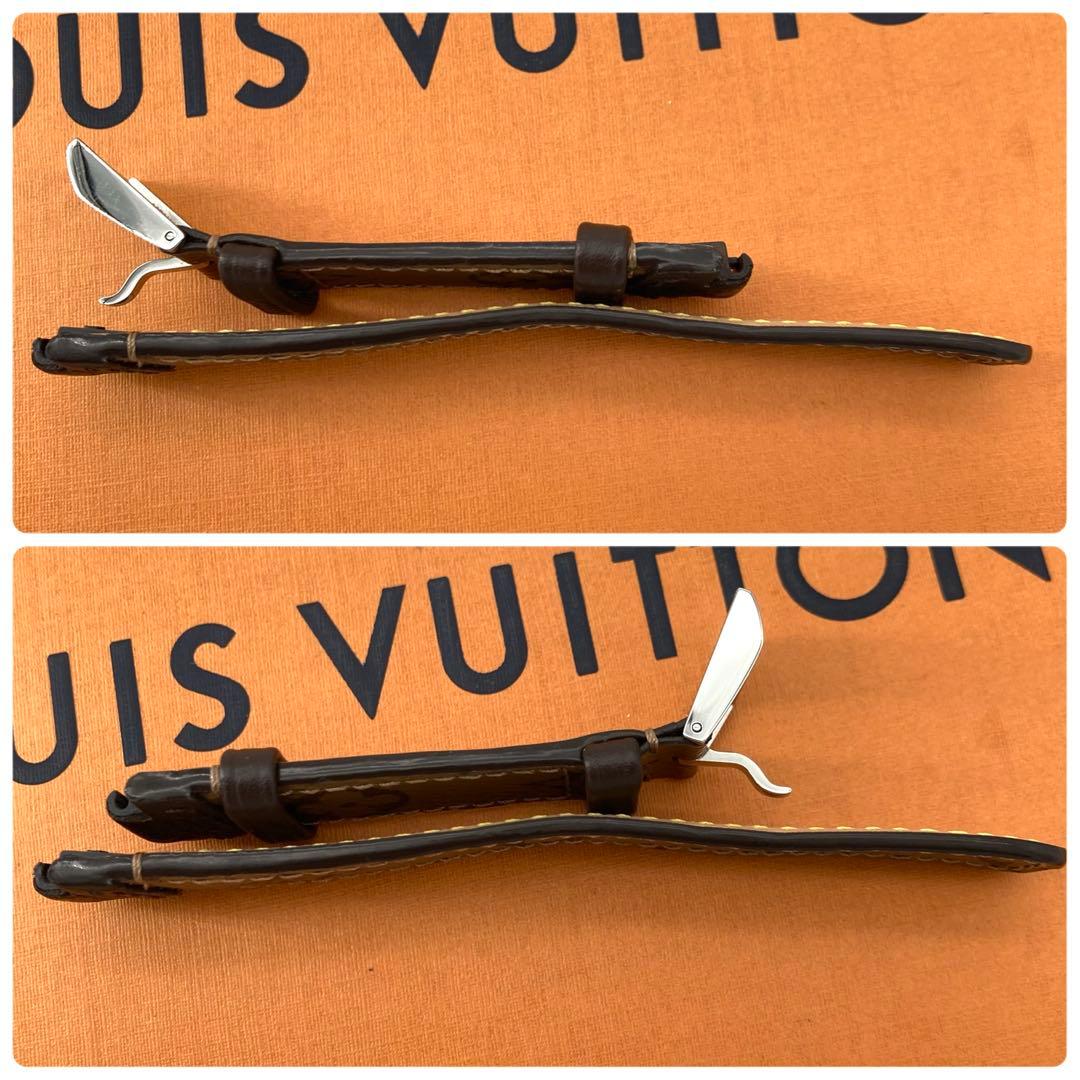 極美品 ルイヴィトン タンブール 純正ベルト モノグラムリバース 腕時計用 完売