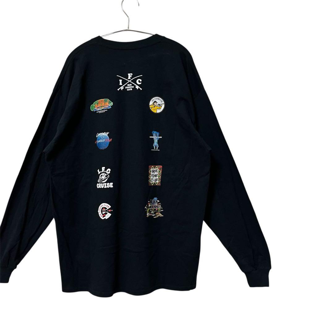 【超美品】アイリーフィッシングクラブ　長袖　ロンt バックプリント　釣り　XL