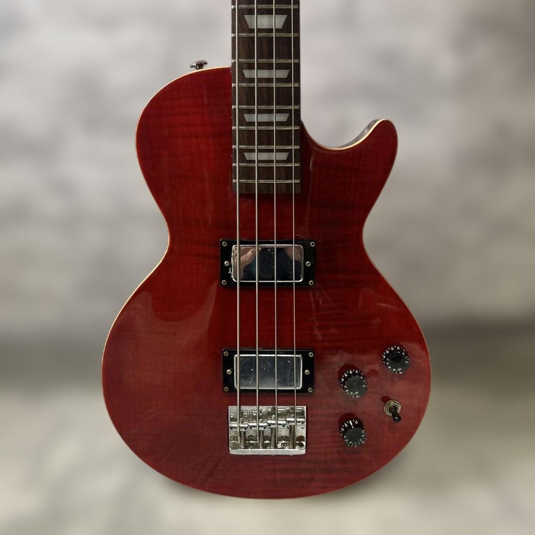 【希少】GrassRoots レスポールベース フレイムメイプル レッド