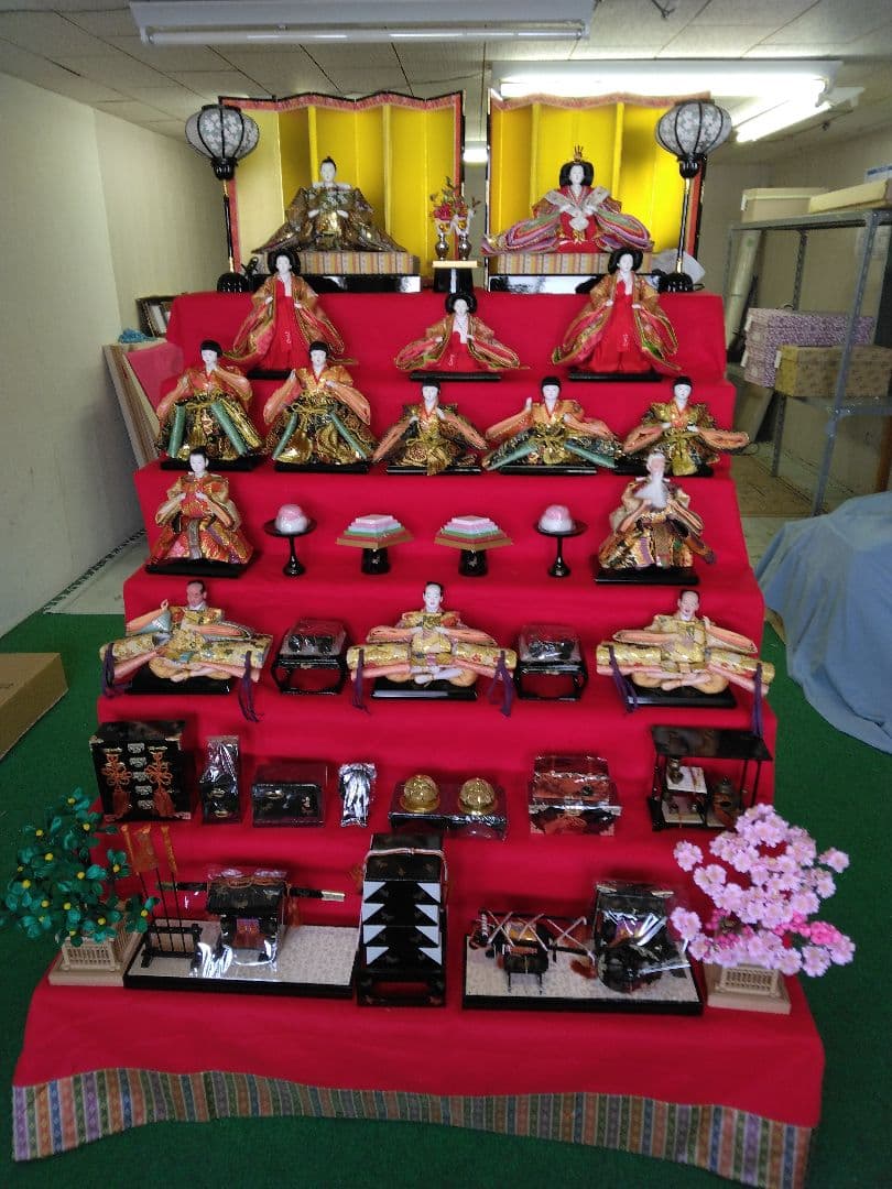 《久月》雛人形7段飾り 40号