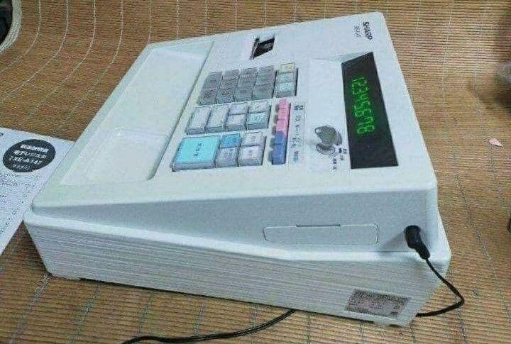 シャープレジスター　XE-A147　PC連携売上管理フル設定無料　300300