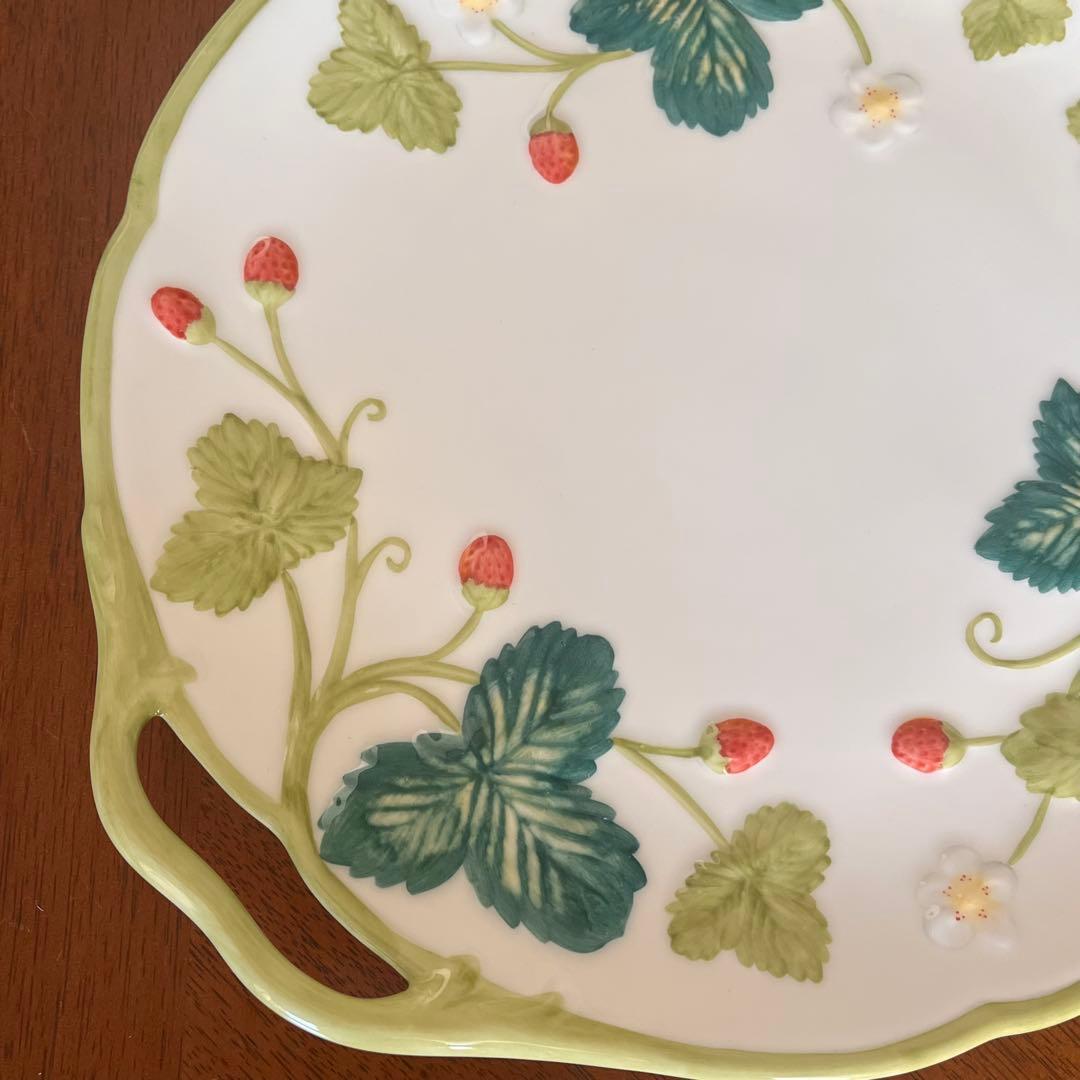 【希少品】ミントン★ビクトリアストロベリー★手付きプレート