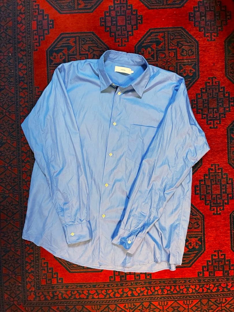 graphpaper グラフペーパー レギュラーカラーブロードシャツ