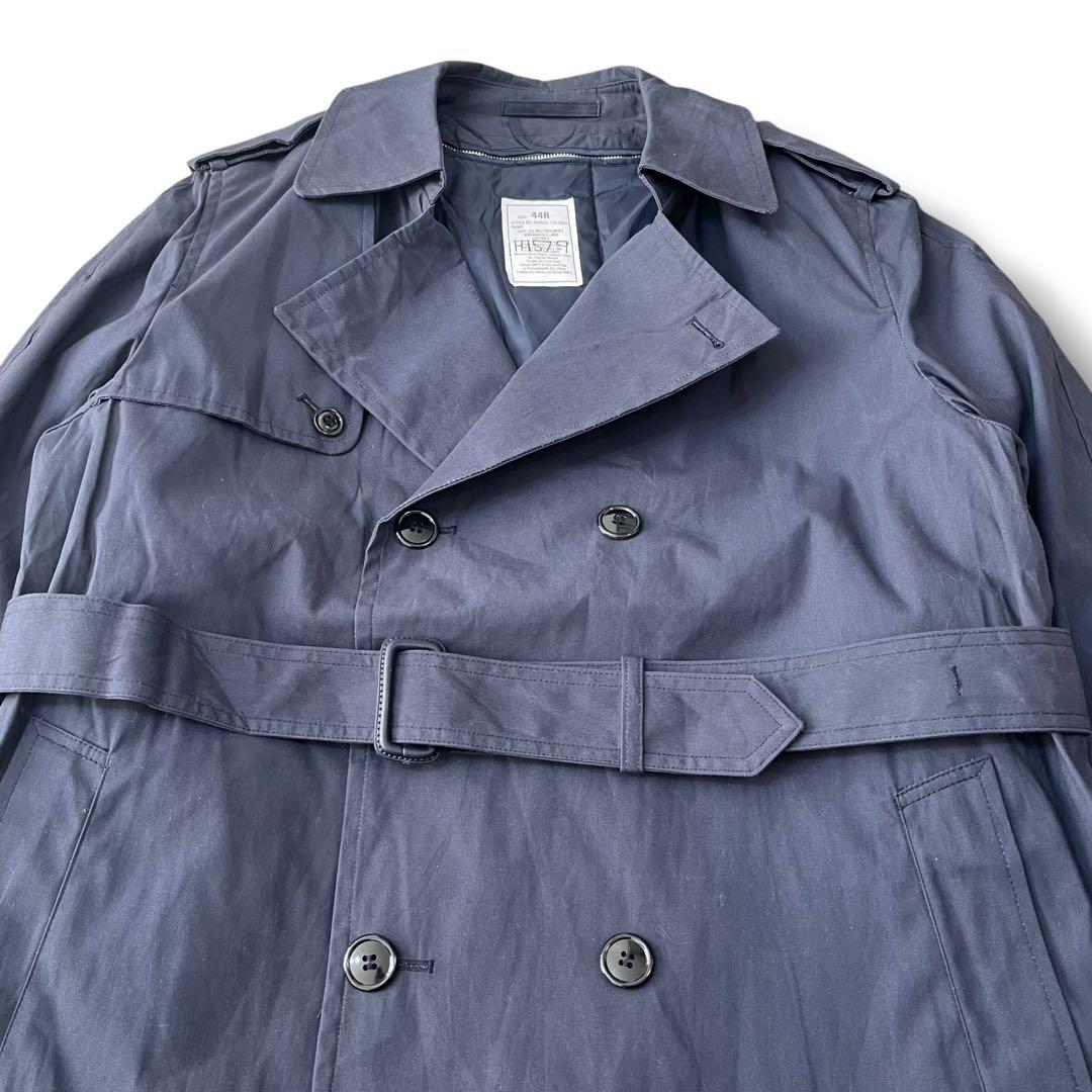 米軍実物 アメリカ空軍 オールウェザーコート ライナー付き ネイビー 44R