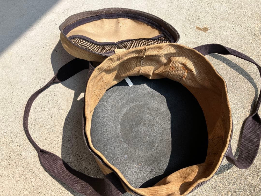 スノーピーク 和鉄ダッチオーブン24 廃盤 底網 ケース付