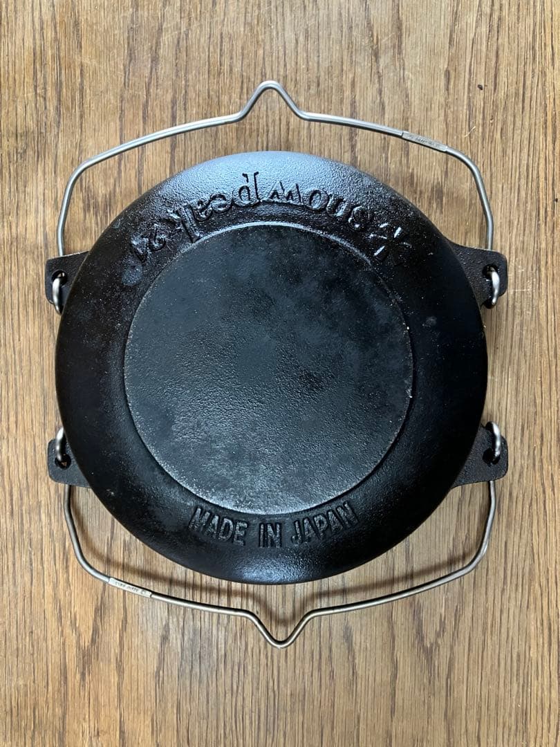 スノーピーク 和鉄ダッチオーブン24 廃盤 底網 ケース付