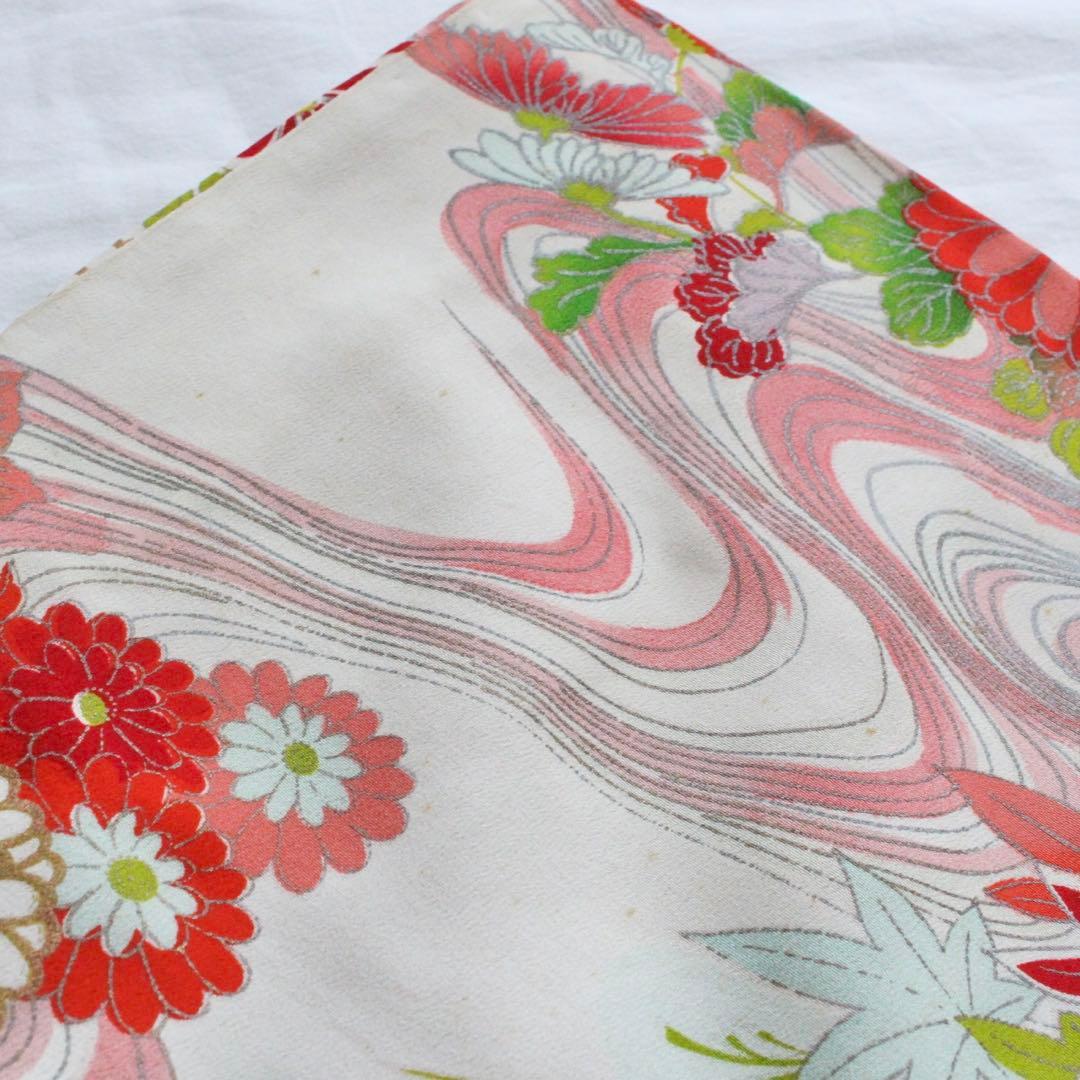 七五三 ひなまつり 5歳 7歳 女の子 子供 アンティーク 着物 帯 セット