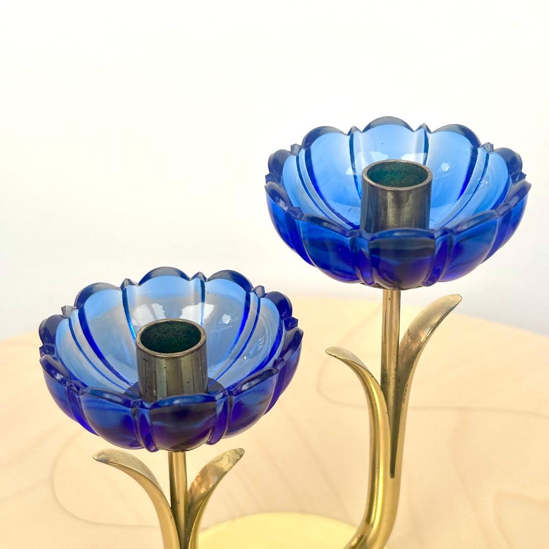 Gunnar Ander グンナーアンダー アンデル キャンドルホルダー ブルー