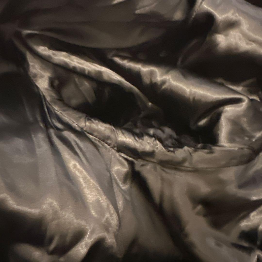 フェンディFENDIダークグレー ステンカラーコート ウール混合