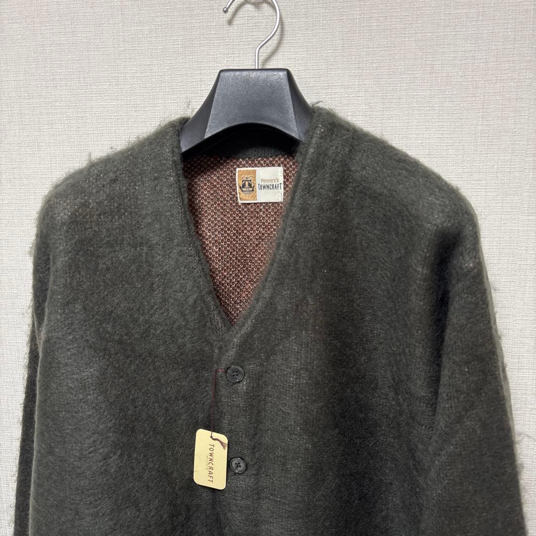 【新品】24AW TOWNCRAFT タウンクラフト シャギー カーディガン L