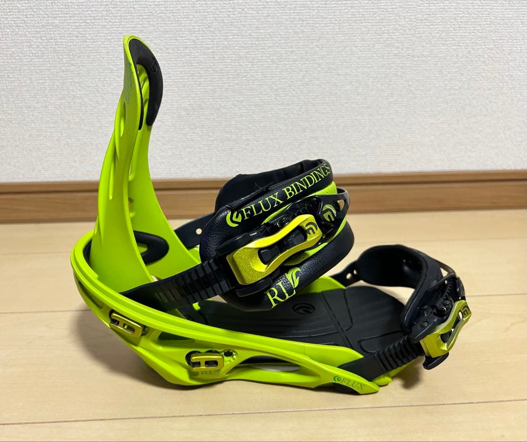 FLUX RL スノーボード ビンディング Mライムグリーン