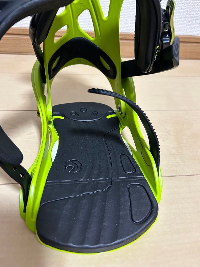 FLUX RL スノーボード ビンディング Mライムグリーン