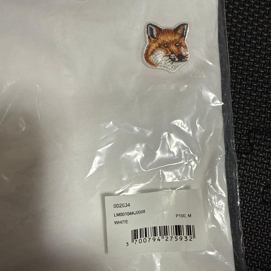 MAISON KITSUNÉ ホワイト Tシャツ Mサイズ 2