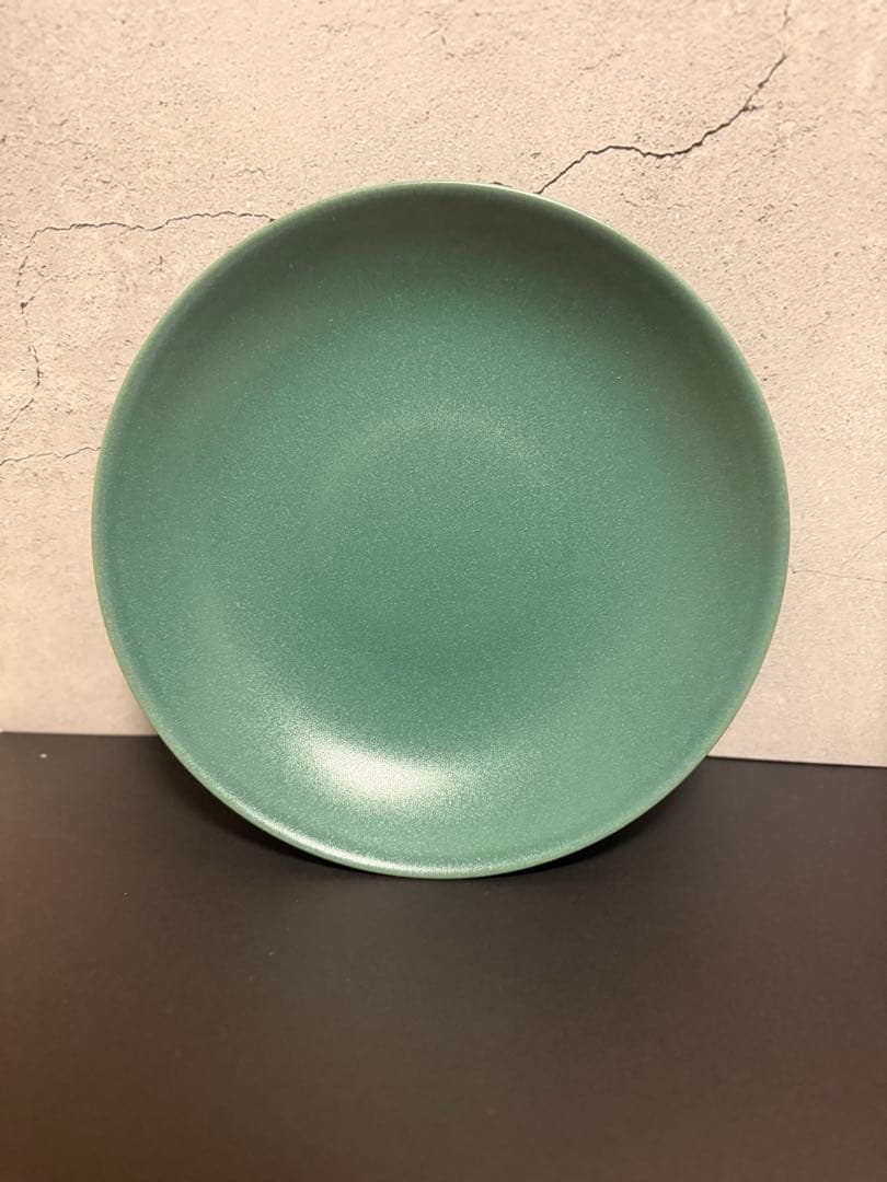  グリーン・ブルーのプレート　廃番