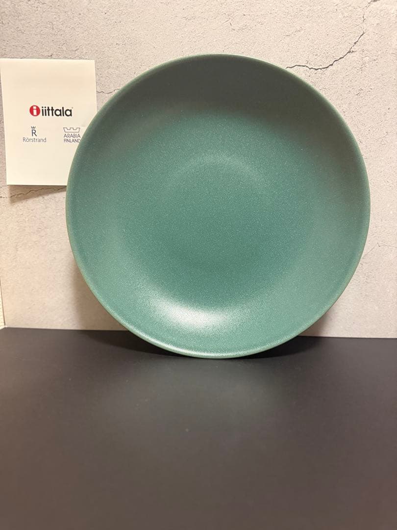  グリーン・ブルーのプレート　廃番