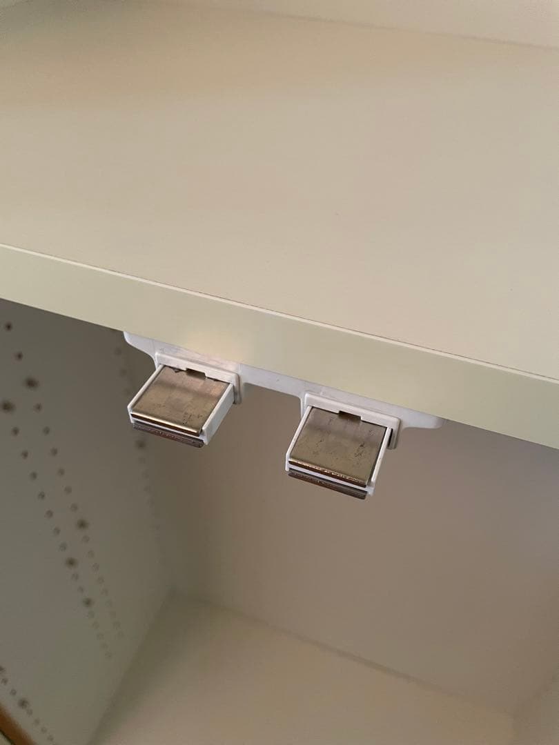 dinos ディノス　効率収納できる段違い棚シェルフ　ミラー扉　本棚