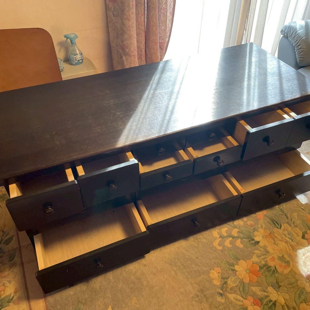 木製 押入れ収納 タンス チェスト 低床タイプ