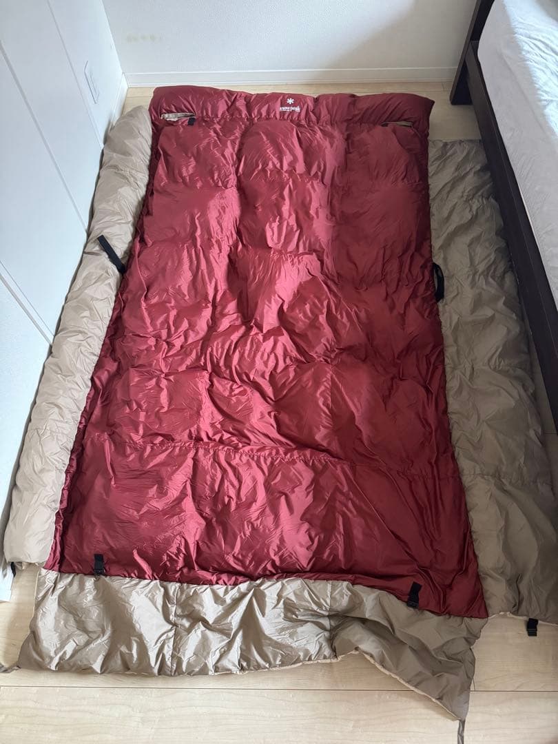 スノーピーク　グランドオフトンシングル　ダウン　1000 ナンガ