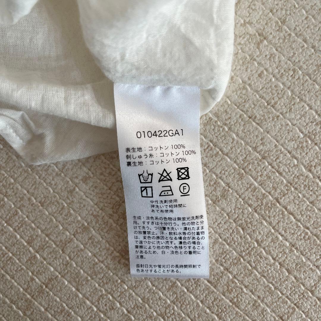 ヌキテパ　白　ワンピース　ドレス　美品