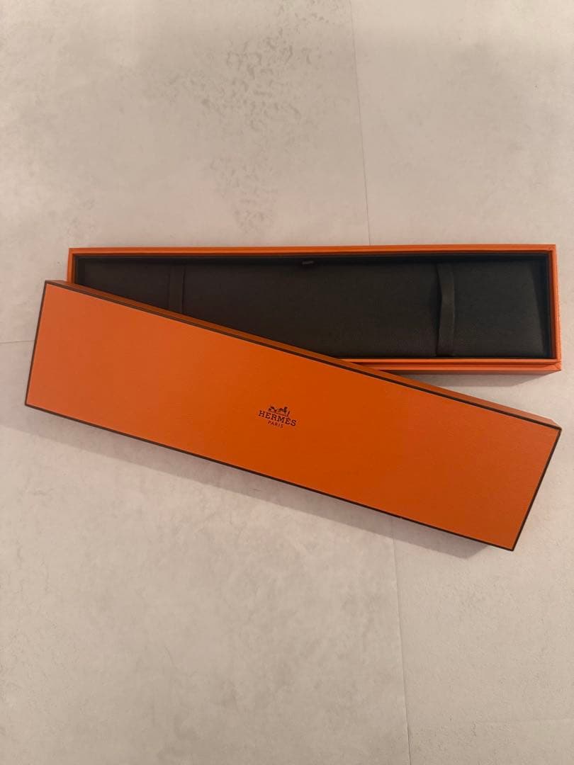 HERMES シルバーチェーンブレスレット