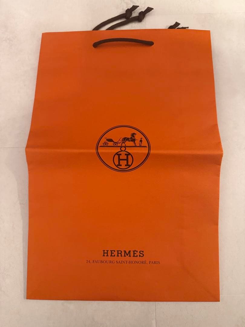 HERMES シルバーチェーンブレスレット