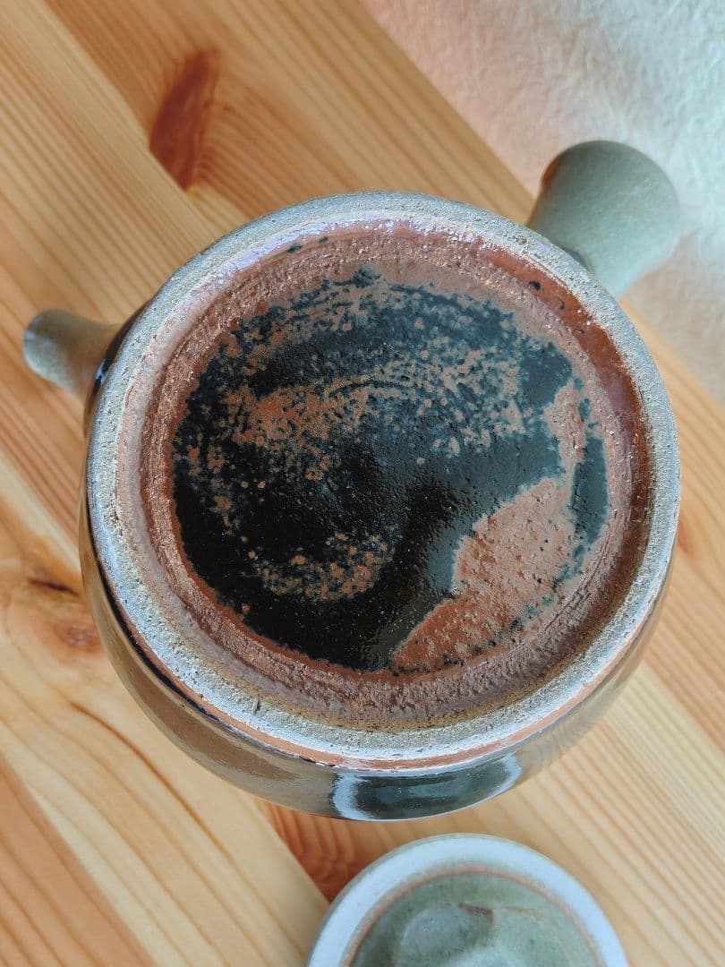 【専用】沖塩明樹　急須＆湯のみ2セット　民藝　酒津焼　倉敷みなと窯