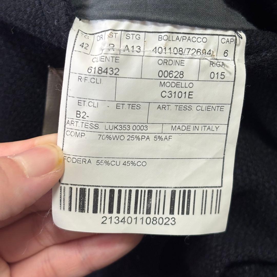 ✨大人気✨ボリオリ　BOGLIOLI / DOVER紺　コート42