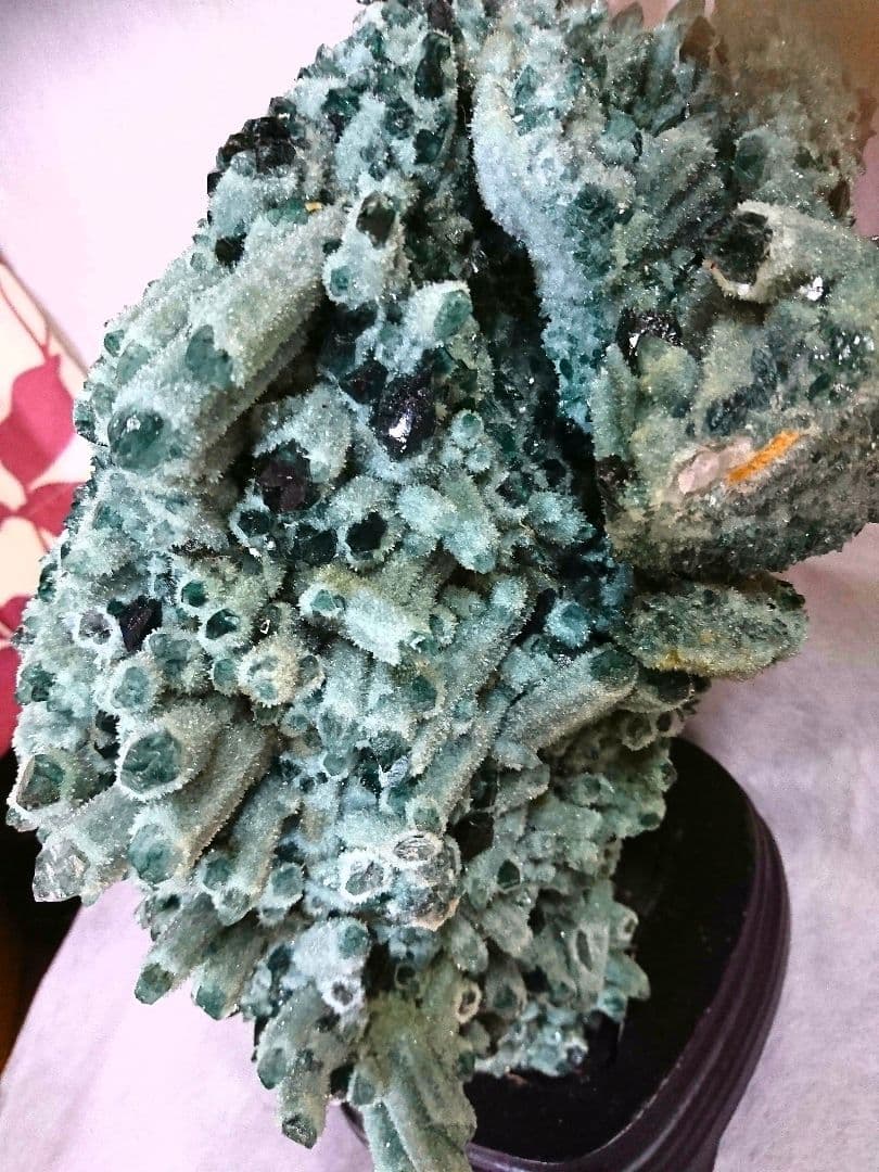 《超希少博物館級特大約40㌢７㎏》純天然緑水晶原石