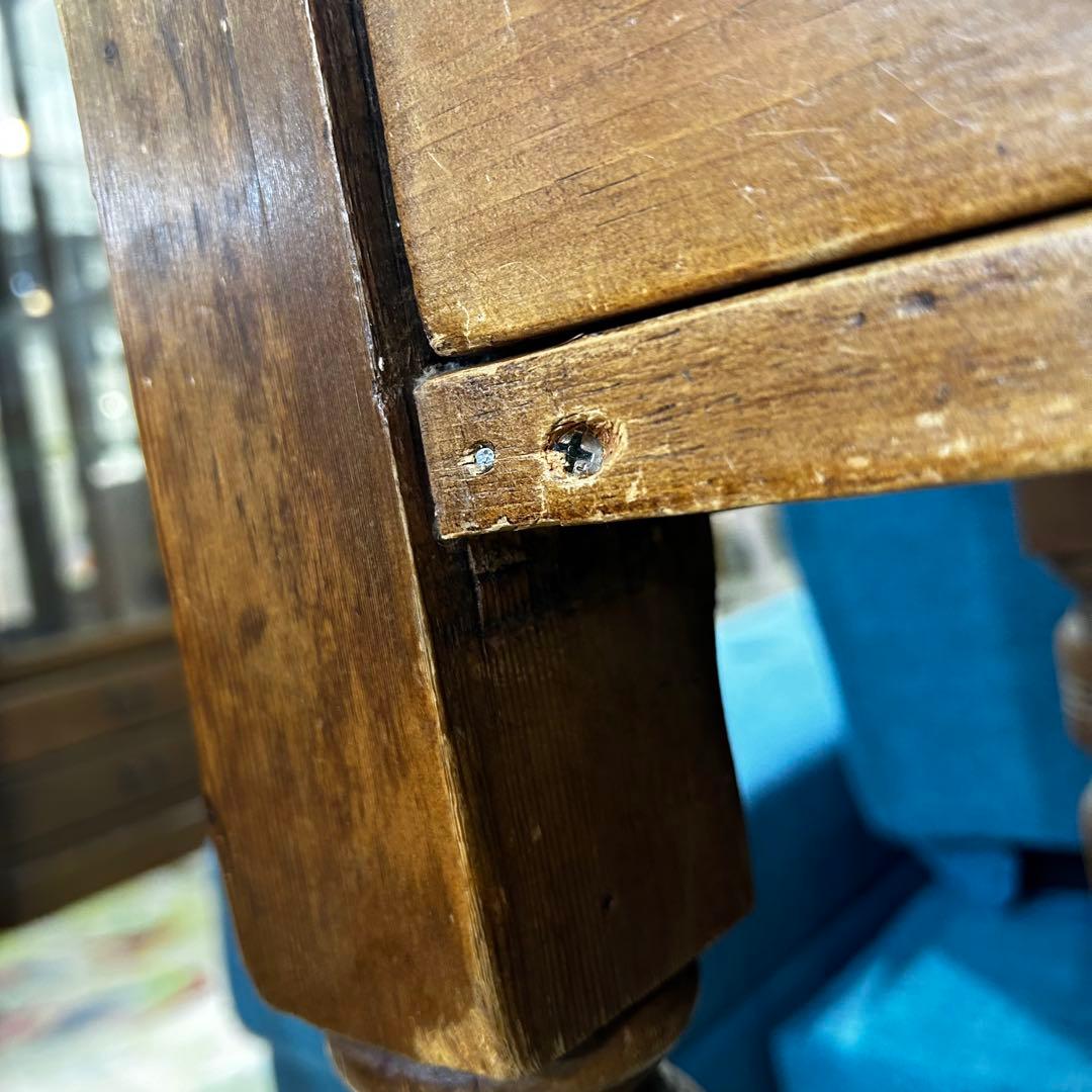 20-30's Pine Desk Table イギリス アンティークデスク