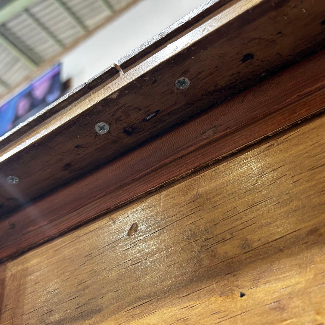 20-30's Pine Desk Table イギリス アンティークデスク