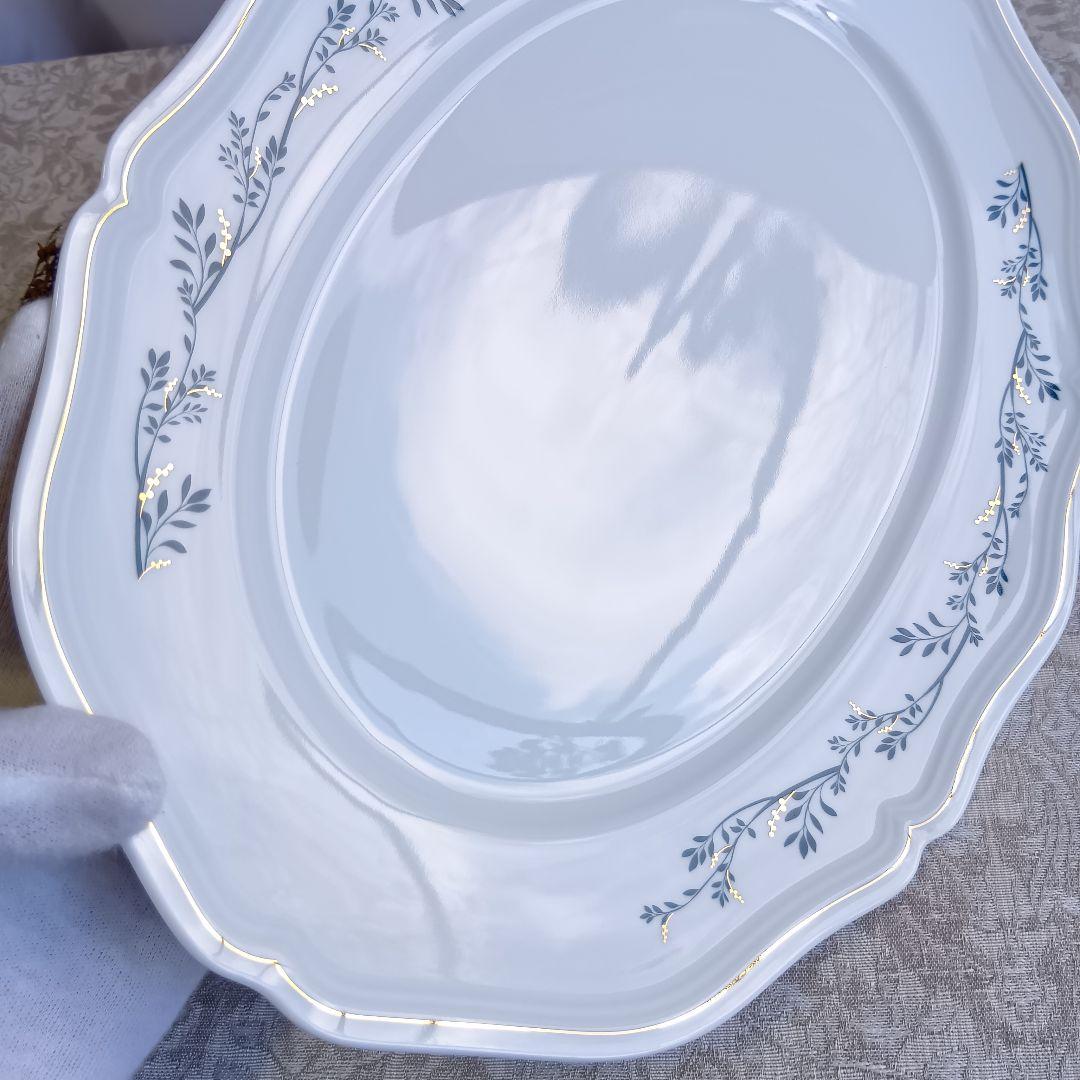 ヴァンクリーフ &アーペル 皿 ヴァンクリ オーバルプレート 大皿 未使用 箱付