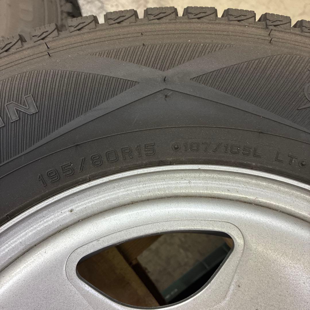 【Sound space 】ハイエース　スタッドレス195/80R15