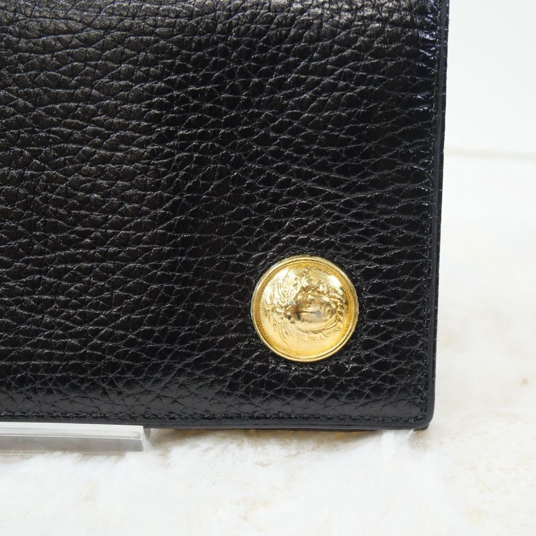 GIANNI VERSACE ブラック長財布