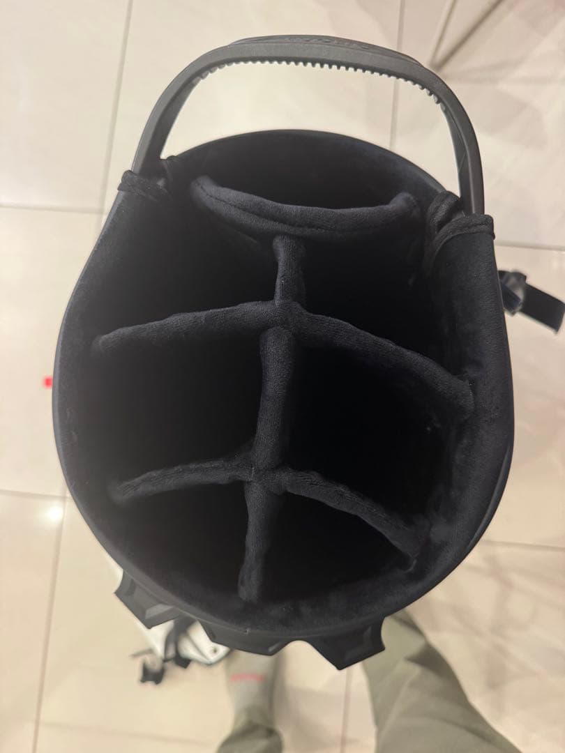 美品GHOST GOLF キャディバッグ 7分割 11インチ ゴースト