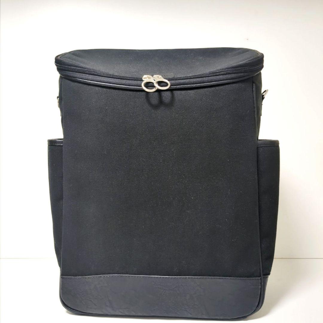 【良品】SWANYスワニー キャリーバッグカート座面付き4輪ブラック黒　機内持ち