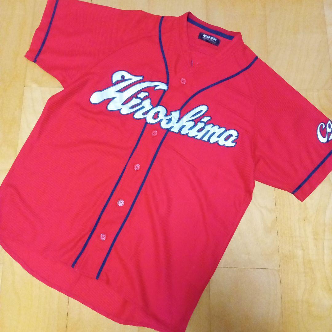 【カープ】スライリーハイクオリティーユニフォーム（ビジター）М