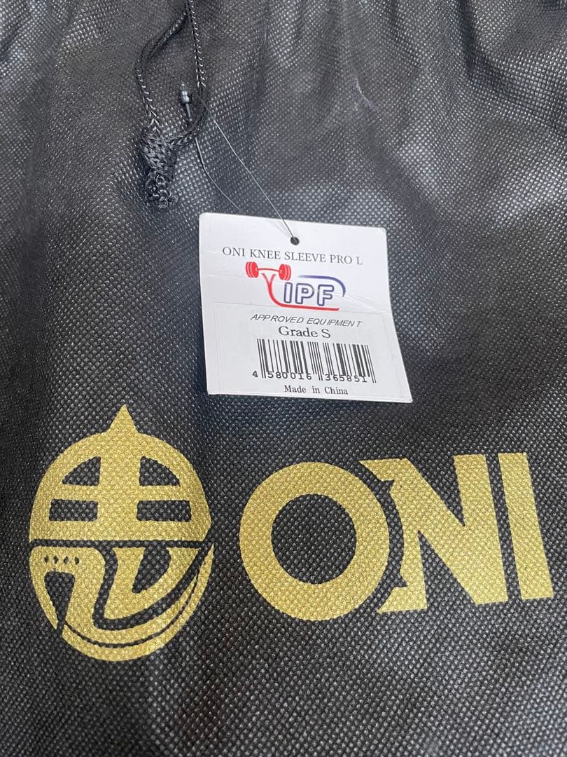 ONI Knee Sleeves Pro Lサイズ 鬼プロ 二ースリーブ