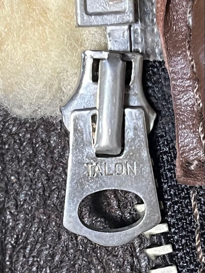 希少 USA INSIGNIA LEATHER WW2 TYPE B-3 44