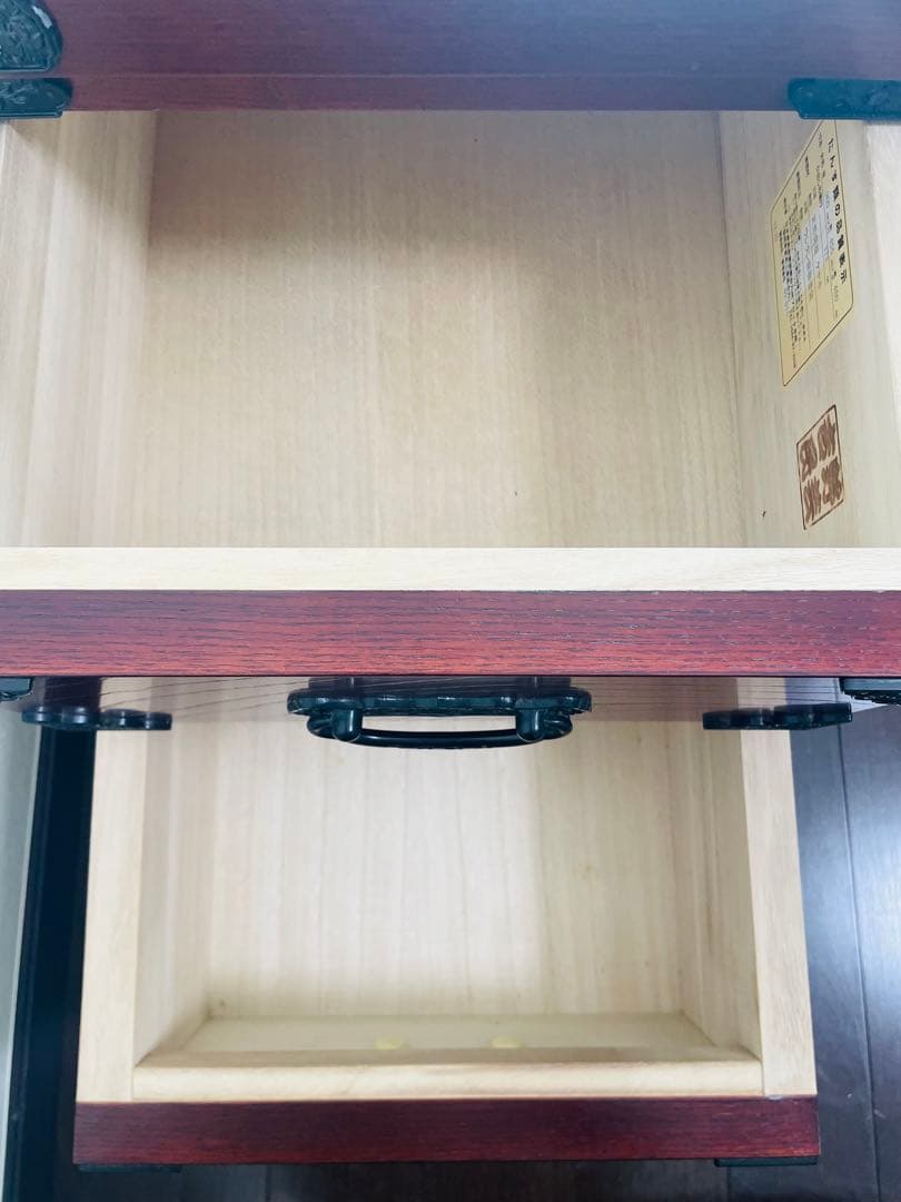 吉野民芸 テレビ台 ローボード 90cm 和モダン 欅 ケヤキ 天然突板 飾り棚