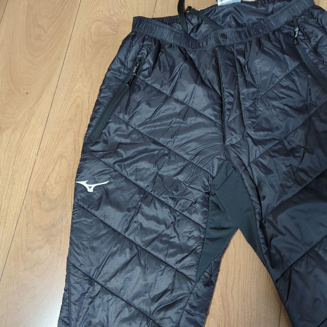 ミズノ　インサレーションミドルパンツ　Lサイズ　ブラック　MIZUNO