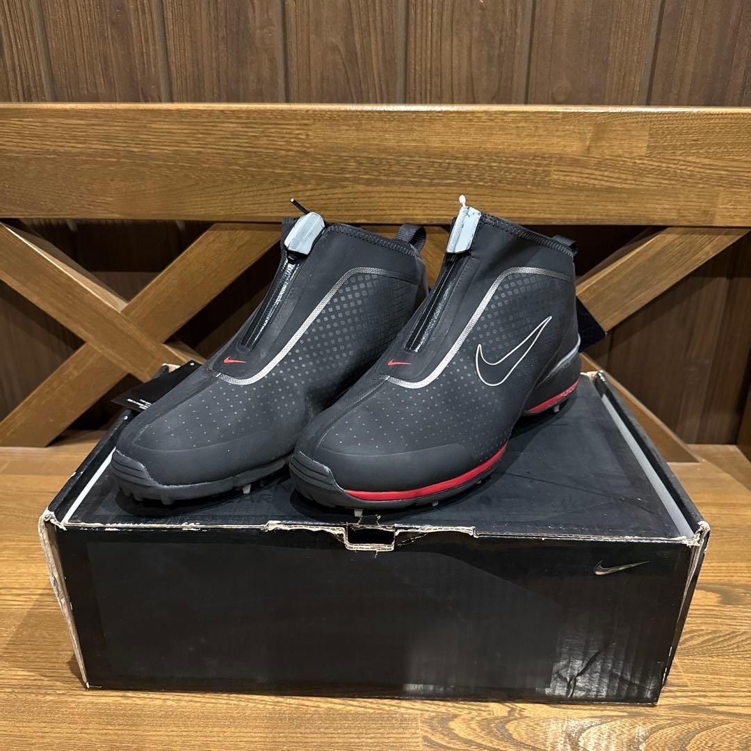 Nike ゴルフシューズ ジッパー付き 黒